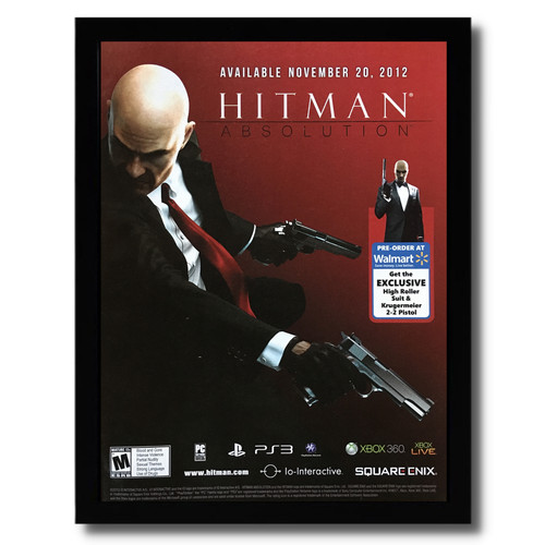 Pubblicità poster hitman - pubblicità/poster,